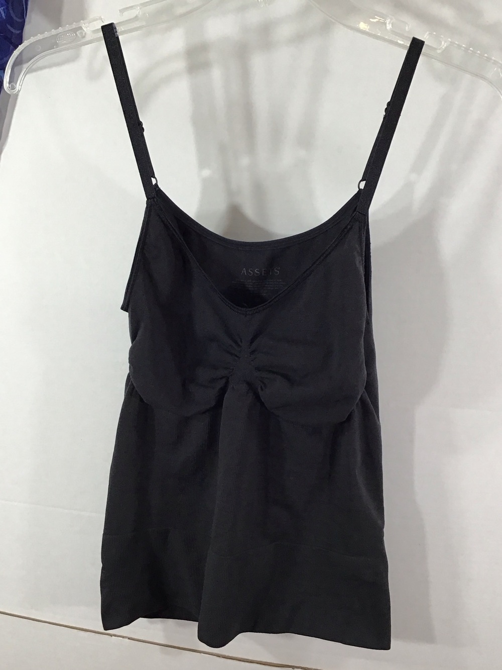 Spanx Assets black Shapewear tank camisole XL